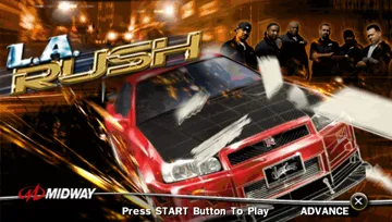 L.A. Rush (EU) screen shot title